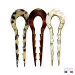 grande épingle à cheveux cranté collection