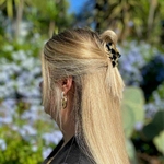 petite pince cheveux écaille clair 5