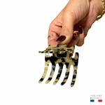 petite pince à cheveux écaille clair 5 cm 4