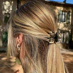 petite pince à cheveux onyx 4 cm 5