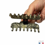 grande pince à cheveux opéra 8 cm 4