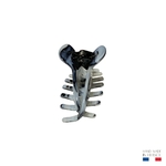 pince à cheveux tigre blanc 6 cm 3-Photoroom