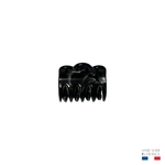 mini pince à cheveux noir nacré 2,5 cm-Photoroom