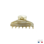 pince à cheveux alba beige nacré 6 cm 2-Photoroom