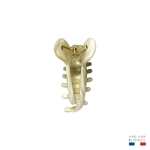 pince à cheveux alba beige nacré 6 cm 3-Photoroom