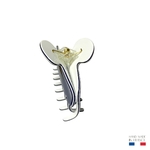 grande pince à cheveux bleu marine et blanc 8 cm 3-Photoroom