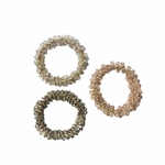 élastique cheveux strass 5 cm collection