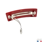 grande barrette à cheveux hortance rouge brillant 2-Photoroom