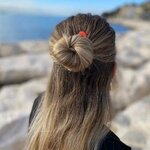 épingle à cheveux 8,5 cm rouge 2