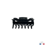 pince à cheveux noir injecté 6,3 cm-Photoroom