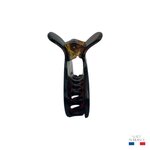 pince à cheveux classique marron 8 cm injecté 2-Photoroom