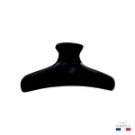 pince à cheveux classique noir 8 cm injecté-Photoroom