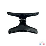 pince à cheveux classique noir 8 cm injecté 3-Photoroom