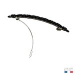 barrette à cheveux julie noir nacré 3-Photoroom