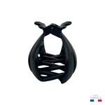 pince à cheveux crabe noir 8 cm injecté 2-Photoroom