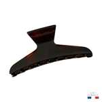 grande pince à cheveux marron 9 cm injecté-Photoroom