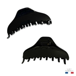 pince à cheveux médium noir 9 cm injecté 2-Photoroom