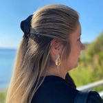 pince à cheveux médium noir 9 cm injecté 4