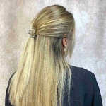 petite pince à cheveux rectangulaire argenté 4 cm 4-Photoroom