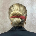 pince à cheveux pélican granité rouge 4