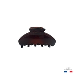 pince à cheveux marron injecté 6 cm-Photoroom