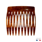 peigne à cheveux 10 dents écaille caramel