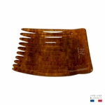 peigne à cheveux 10 dents écaille caramel 4
