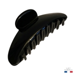grande pince à cheveux arquée 11 cm noir-Photoroom