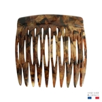 peigne à cheveux 10 dents écaille marbre