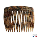 peigne à cheveux 13 dents écaille marbre