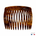 peigne à cheveux 13 dents écaille luxe