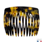 peigne à cheveux 13 dents écaille foncée