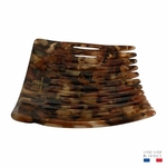 peigne à cheveux 13 dents écaille marbre 4