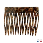 peigne à cheveux 13 dents écaille marbre 2