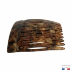 peigne à cheveux 13 dents écaille marbre 3