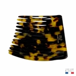 peigne à cheveux 13 dents écaille foncée 4