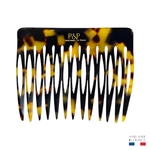 peigne à cheveux 13 dents écaille foncée 2