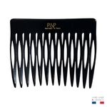 peigne à cheveux 13 dents noir 2