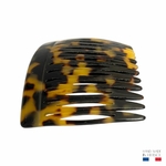 peigne à cheveux 15 dents écaille foncé 3