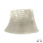 peigne à cheveux 15 dents blanc nacré 4