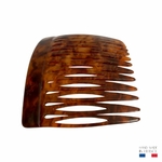 peigne à cheveux 15 dents écaille caramel 3