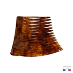 peigne à cheveux 15 dents écaille caramel 4