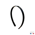 serre tête acétate 1 cm noir-Photoroom