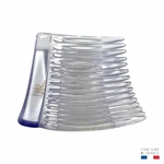 peigne à cheveux 15 dents transparent 4