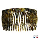 peigne à cheveux 18 dents onyx