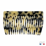 peigne à cheveux 18 dents écaille claire 2