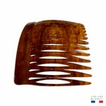 peigne à cheveux 18 dents écaille caramel 3