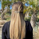 barrette a cheveux elise sans metal rectangulaire opera