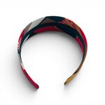 serre tete tissu GRAPHIQUE ROUGE ET NOIR4