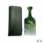 peigne-afro-motif-jungle-acetate-fabrication-francaise-etui